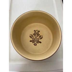 Vintage PFALTZGRAFF Village Pattern #408 Casserole Ribbed Souffle Baker Bowl